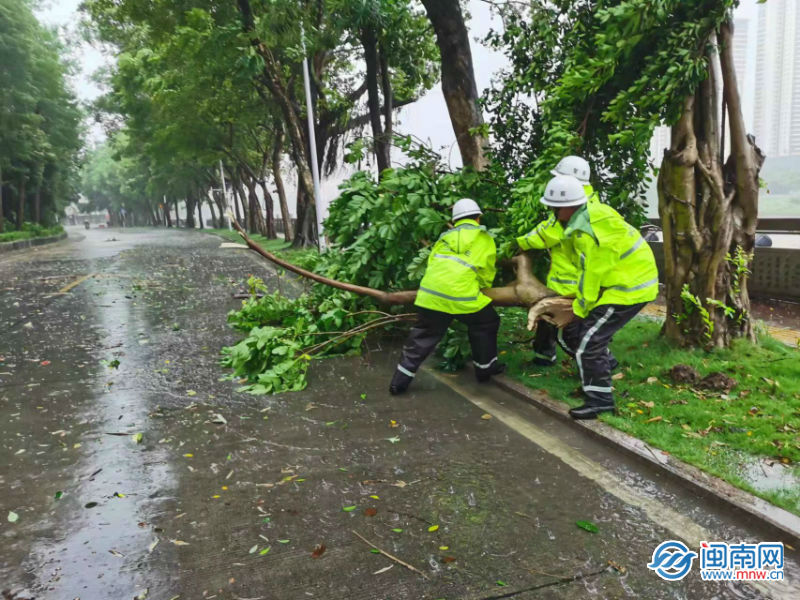 防抗台风“杜苏芮” 安溪公安在暴风雨中坚守