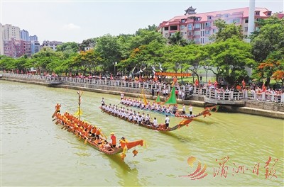 木兰溪沿岸仙游段“爬龙船”：“祭江架船”再现传统民俗